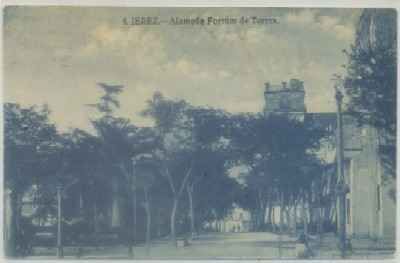 POSTAL ANTIGUA DE JEREZ. ALAMEDA FORTUM DE TORRES Nº 4