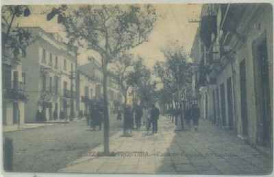 POSTAL ANTIGUA DE JEREZ. CALLE CANOVAS DEL CASTILLO