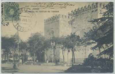 POSTAL ANTIGUA DE JEREZ. ALAMEDA DE FORTUN DE TORRES Nº 1553