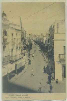 POSTAL ANTIGUA DE JEREZ. CALLE LARGA Nº 1551