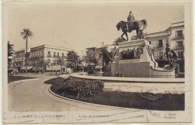 POSTAL ANTIGUA DE JEREZ. PLAZA DE ALFONSO Xll