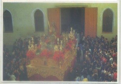 POSTAL DE JEREZ. SEMANA SANTA. CRISTO REY EN SU ENTRADA TRIUNFAL Nº 1