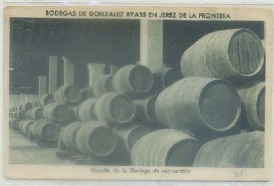POSTAL DE JEREZ. BODEGAS GONZALEZ BYASS. BODEGA DE EXTRACCION Nº 7