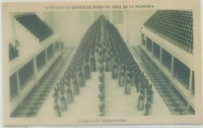 POSTAL DE JEREZ. BODEGAS GONZALEZ BYASS. CUARTO DE REFERENCIAS