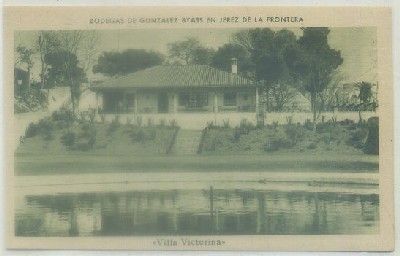 POSTAL DE JEREZ. BODEGAS GONZALEZ BYASS. VILLA VICTORINA