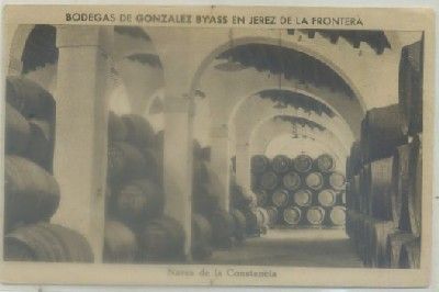 POSTAL DE JEREZ. BODEGAS GONZALEZ BYASS. NAVE DE CONSTANCIA Nº 43