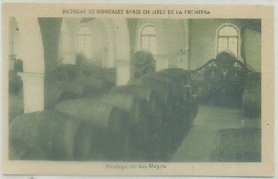 POSTAL DE JEREZ. BODEGAS GONZALEZ BYASS. BODEGA DE LOS REYES