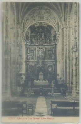 POSTAL ANTIGUA DE JEREZ. IGLESIA SAN MIGUEL