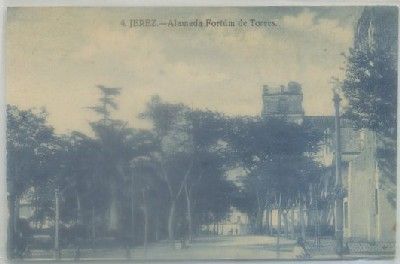 POSTAL ANTIGUA DE JEREZ. ALAMEDA FORTUM DE TORRES