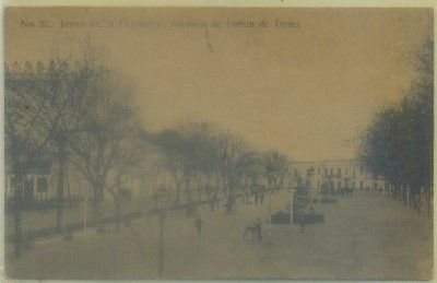 POSTAL ANTIGUA DE JEREZ. ALAMEDA FORTUN DE TORRES.