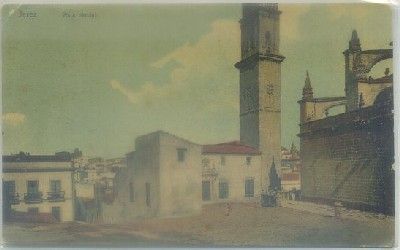 POSTAL ANTIGUA DE JEREZ. VISTA PARCIAL