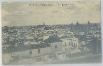 POSTAL ANTIGUA DE JEREZ. VISTA PANORAMICA