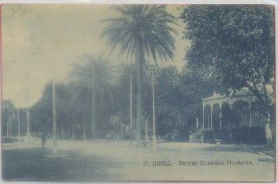 POSTAL ANTIGUA DE JEREZ. PARQUE GONZALEZ HONTORIA Nº 21