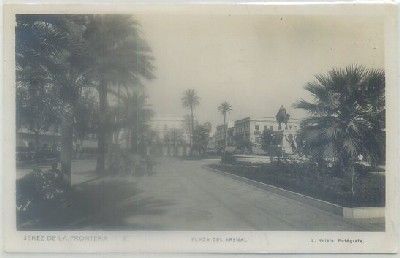 POSTAL ANTIGUA DE JEREZ. PLAZA DEL ARENAL