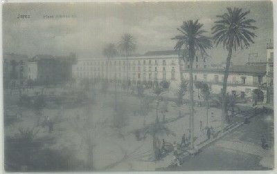 POSTAL ANTIGUA DE JEREZ. PLAZA DE ALFONSO Xll
