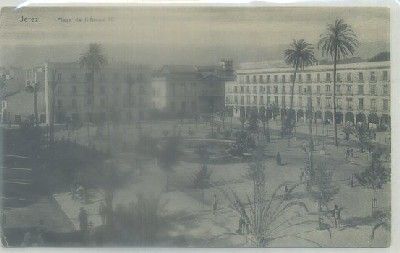 POSTAL ANTIGUA DE JEREZ. PLAZA DE ALFONSO Xll