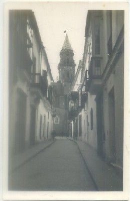 POSTAL DE JEREZ. CALLE SAN MIGUEL
