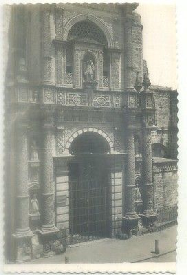 POSTAL DE JEREZ. PARROQUIA DE SAN MIGUEL. FACHADA