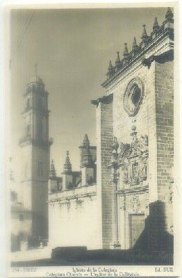 POSTAL DE JEREZ. IGLESIA DE LA COLEGIATA Nº 234