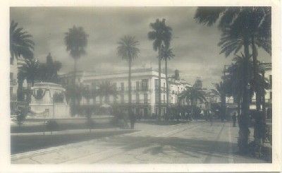 POSTAL DE JEREZ. PLAZA DE LOS REYES CATOLICOS Nº 50