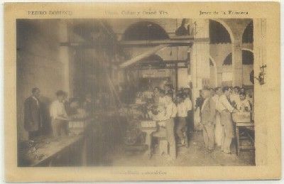 POSTAL ANTIGUA DE JEREZ. PEDRO DOMECQ. EMBOTELLADO AUTOMATICO