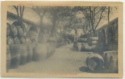 POSTAL ANTIGUA DE JEREZ. PEDRO DOMECQ. PATIO DEL SAGRADO CORAZON