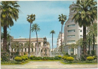 POSTAL DE JEREZ DE LA FRONTERA. PLAZA DE LOS REYES CATOLICOS