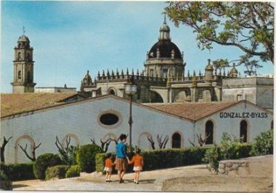 POSTAL DE JEREZ DE LA FRONTERA. IGLESIA COLEGIAL. VISTA POSTERIOR