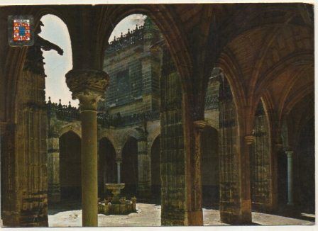 POSTAL  DE JEREZ DE LA FRONTERA. LA CARTUJA. CLAUSTRO CHICO