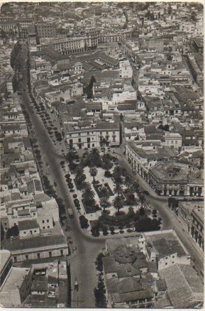 POSTAL  DE JEREZ DE LA FRONTERA. PLAZA DE LAS ANGUSTIAS