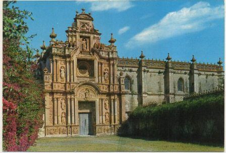POSTAL  DE JEREZ DE LA FRONTERA. LA CARTUJA. FACHADA DE LA IGLESIA