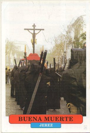 POSTAL SEMANA SANTA DE JEREZ. STMO. CRISTO DE LA BUENA MUERTE