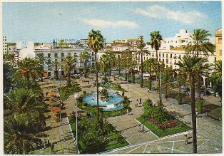 POSTAL DE JEREZ. PLAZA DE LOS REYES CATOLICOS.
