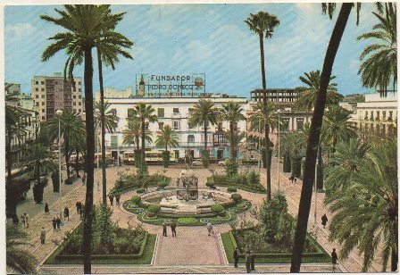 POSTAL DE JEREZ. PLAZA DE LOS REYES CATOLICOS