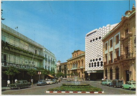 POSTAL DE JEREZ. CALLE JOSE ANTONIO PRIMO DE RIVERA