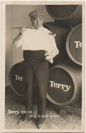 POSTAL DE JEREZ. BODEGAS TERRY