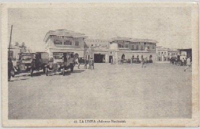 POSTAL ANTIGUA DE LA LINEA DE LA CONCEPCION. ADUANA NACIONAL