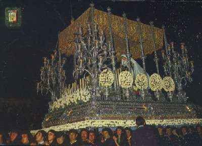 POSTAL DE MALAGA SEMANA SANTA NTRA SRA DE LA SOLEDAD DEL SANTO SEPULCRO Nº 39