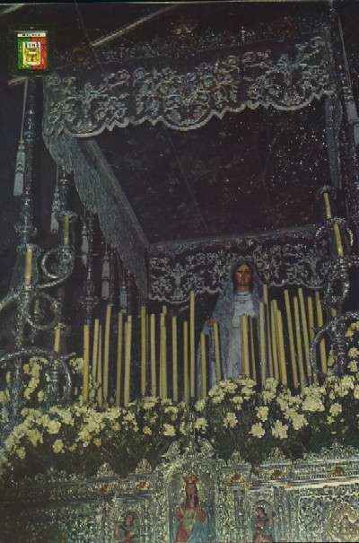 POSTAL DE MALAGA SEMANA SANTA MARIA SANTISIMA DEL ROCIO Nº 206