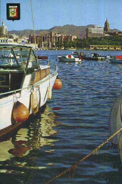 POSTAL DE MALAGA VISTA PARCIAL Nº 92