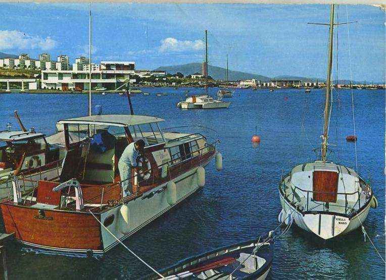 POSTAL DE ESTEPONA MALAGA. EL PUERTO