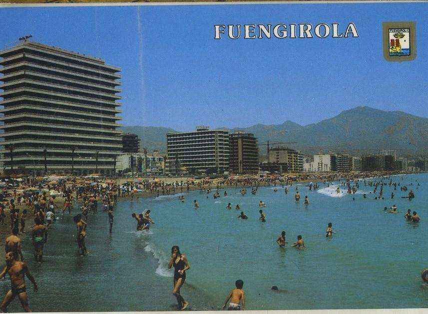 POSTAL DE FUENGIROLA. MALAGA. VISTA PARCIAL
