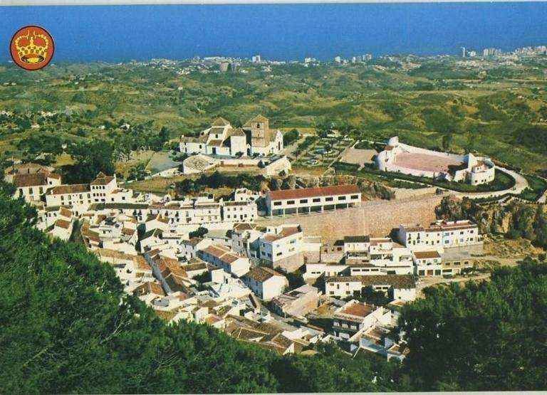 POSTAL DE MIJAS. MALAGA. VISTA PARCIAL