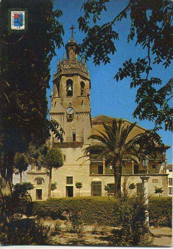 POSTAL DE RONDA. MALAGA. IGLESIA DE SANTA MARIA LA MAYOR
