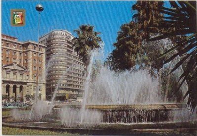 POSTAL DE MALAGA. PLAZA DE LA MARINA Nº 108