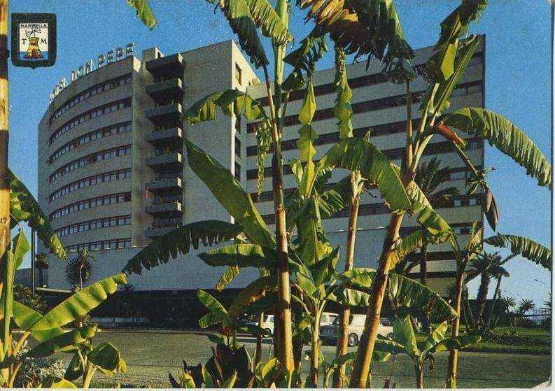 POSTAL DE MARBELLA.  MALAGA. HOTEL DON PEPE