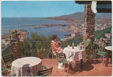 POSTAL DE MALAGA. PARADOR HOSTELERIA DE GIBRALFARO