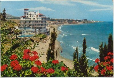 POSTAL DE MALAGA. TORREMOLINOS. PLAYA Nº 934