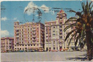 POSTAL DE MALAGA. PLAZA QUEIPO DE LLANO Nº 2015