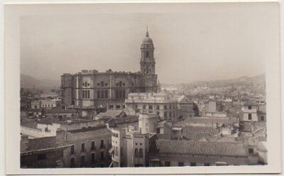 POSTAL DE MALAGA. VISTA PARCIAL Nº 4
